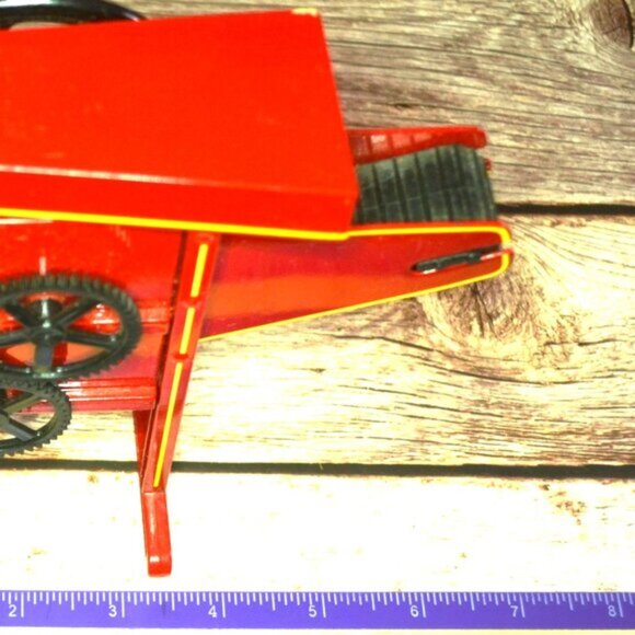 Vintage Ertl Corn Shredder Toy Kitchen Decor Rustic Red Primitive Accent - Picture 10 of 11